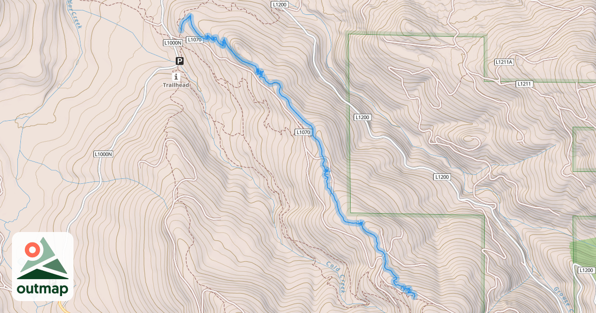 Map of Sixth Sense Trail