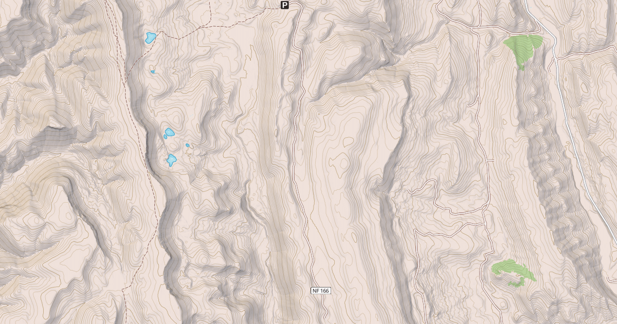 Map preview of SHAFER RIDGE