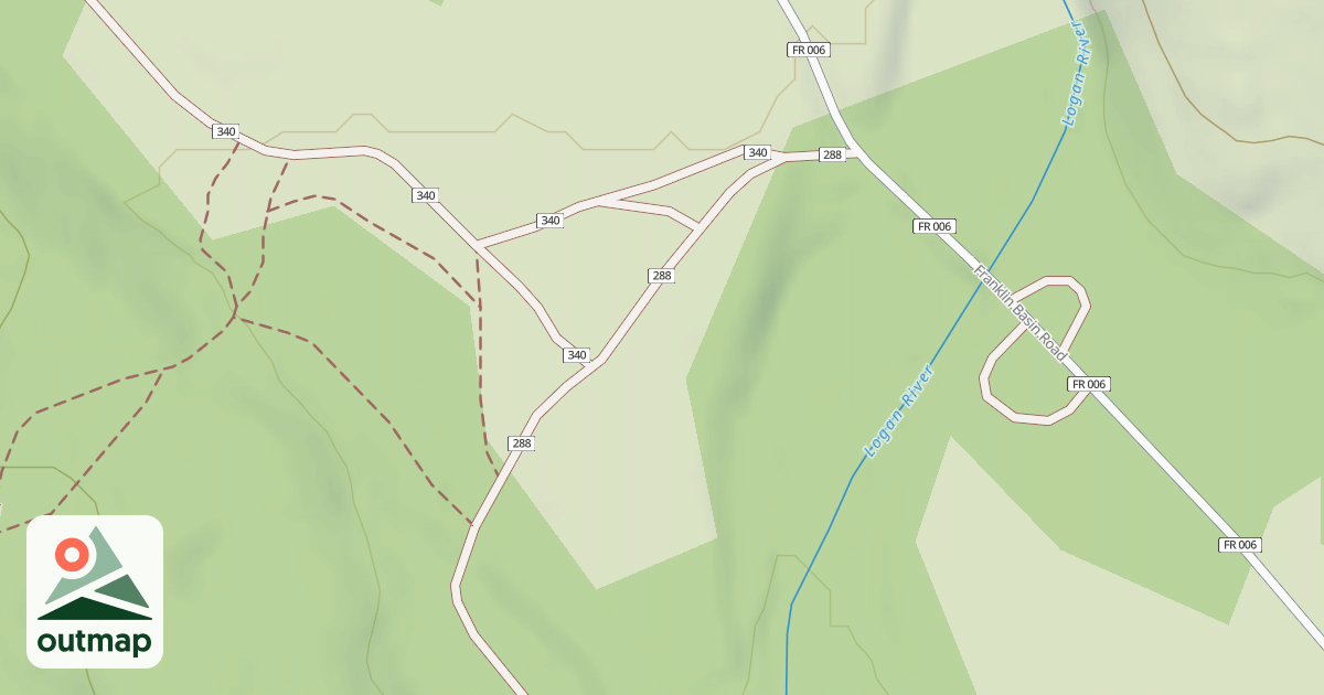 Map of FRANKLIN BASIN PVT