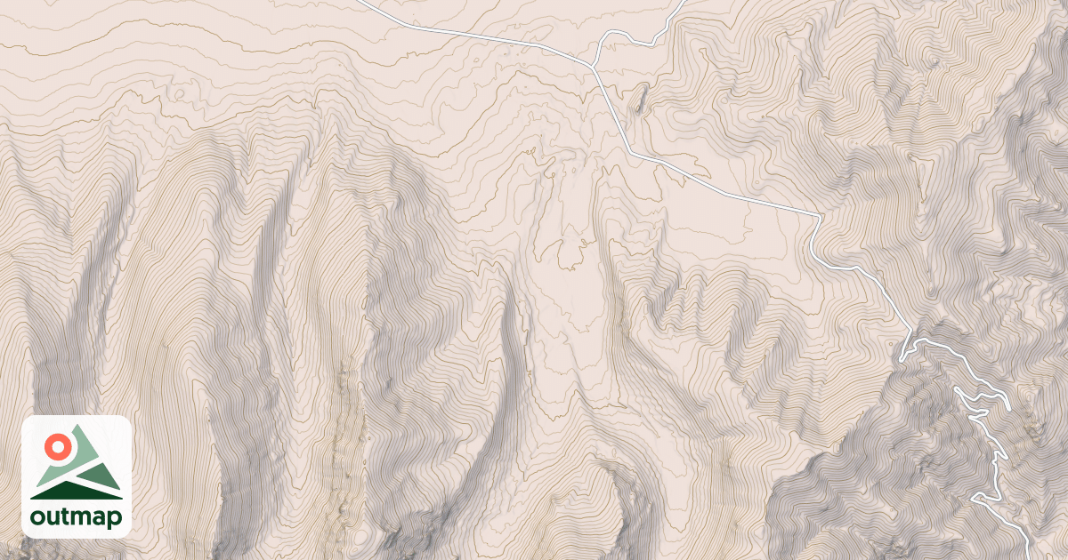 Map of ANDERSON CANYON