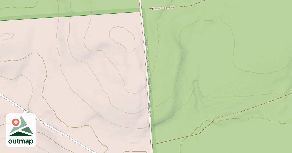 Map of Truck Trail 1