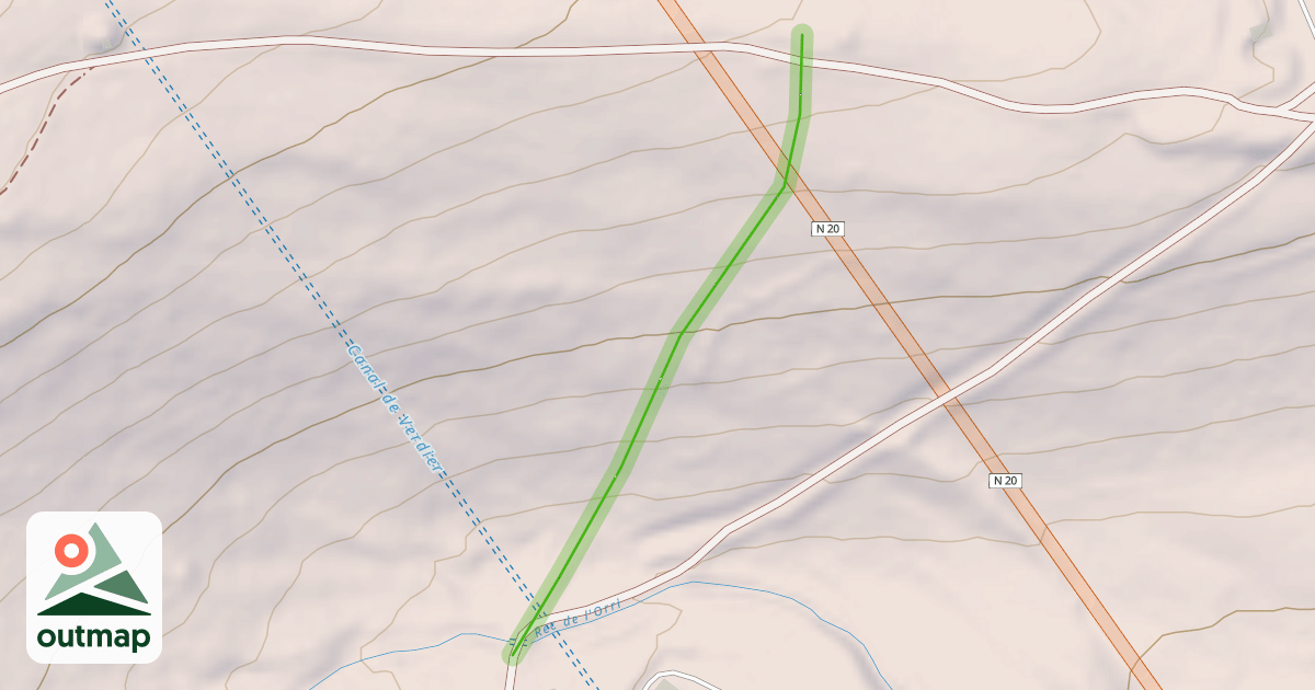 Map of Le Col