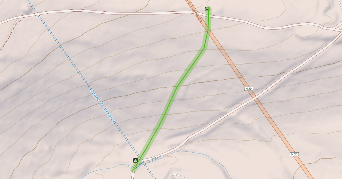 Map preview of Le Col