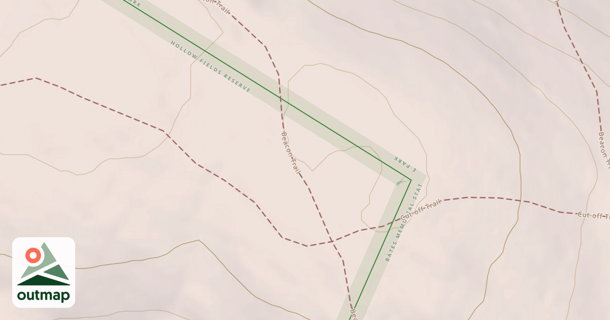 Map of Beacon Trail