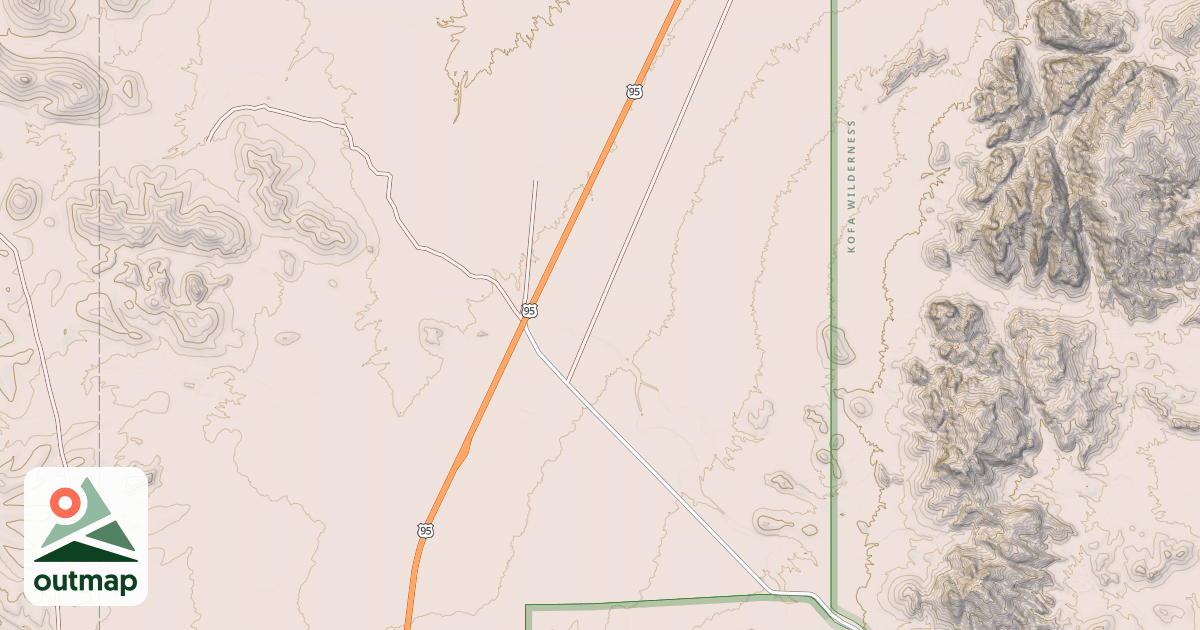 Map of BLM National GTLF Public Motorized Roads e6691e87-7ac2-45ac-865d-603f25bf50b7