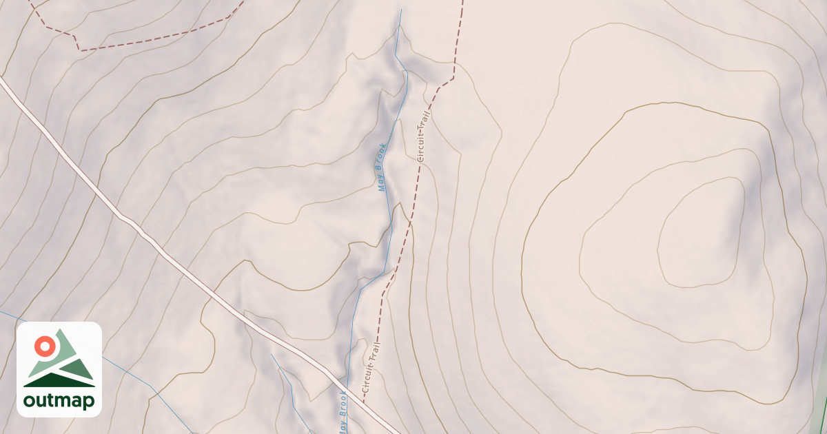 Map of Circuit Trail