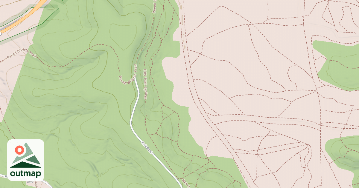 Map of Orv Trail System
