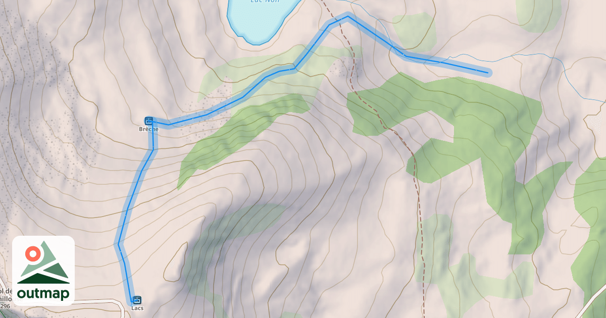 Map of Rhododendrons