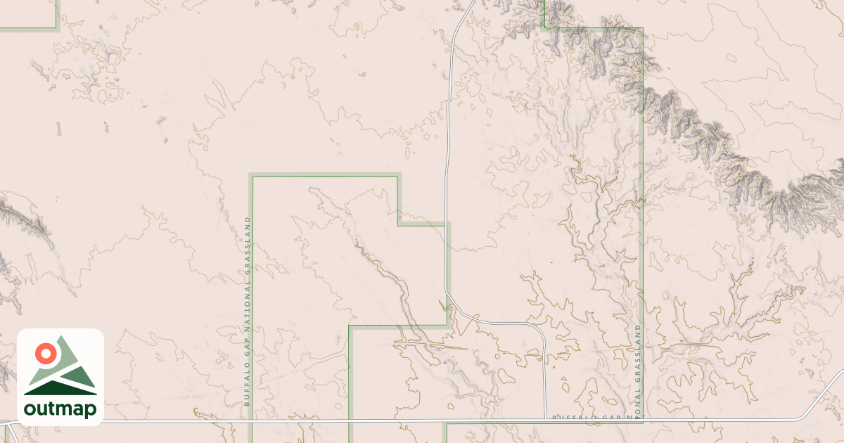 Map of HUGHES PASS