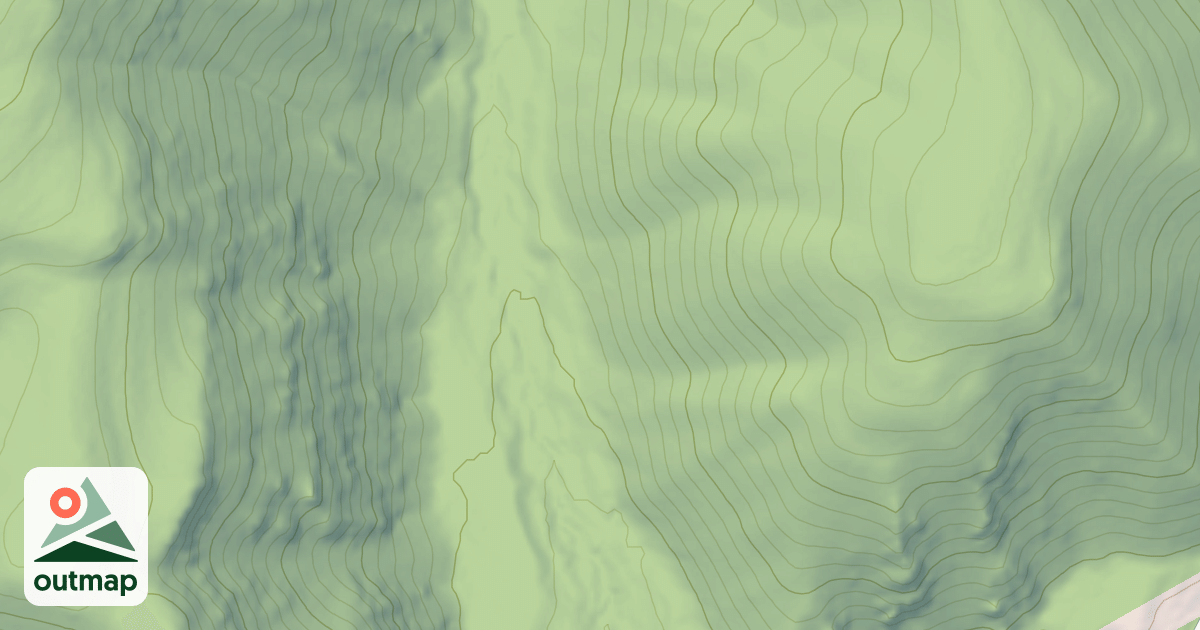 Map of Kismet Creek