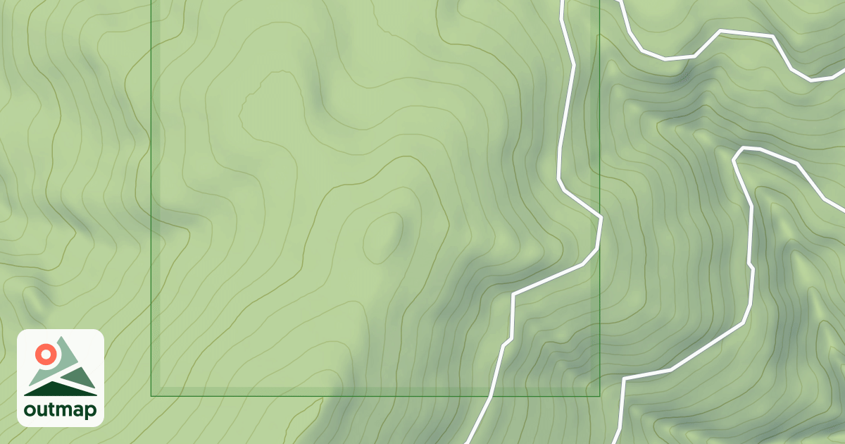Map of BREAKFAST CREEK A