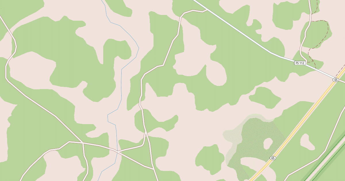 Map preview of USFS Motor Vehicle Use Map Roads {7B28D155-BC2D-4FB8-93DC-027BECA3E4C1}