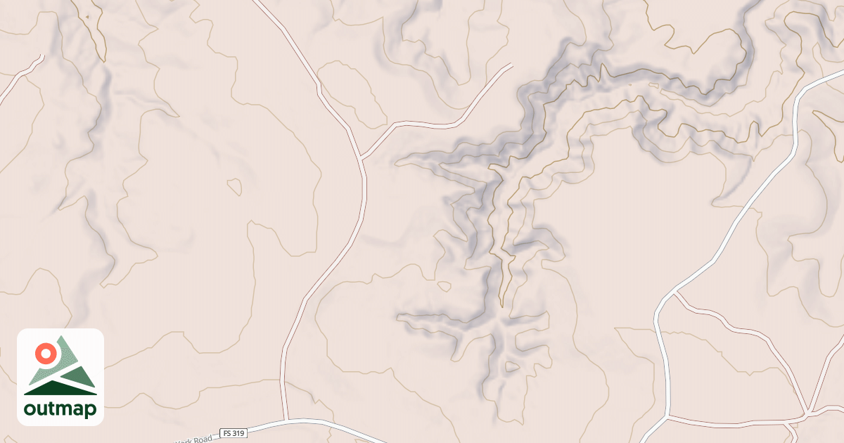 Map of USFS Motor Vehicle Use Map Roads {50A7A15F-6CE4-4639-80EB-C8E58A91A4A9}