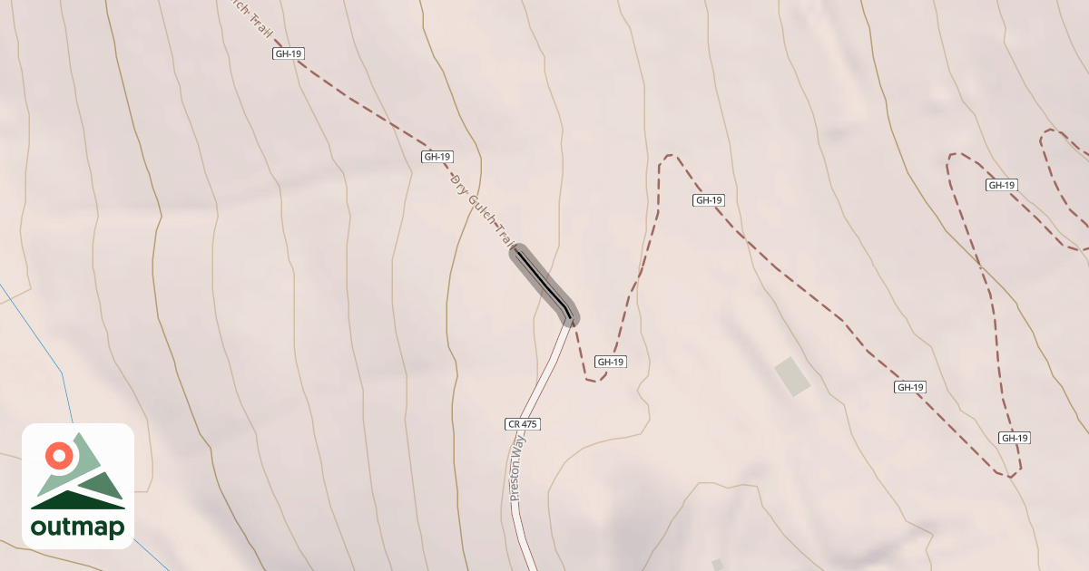 Map of Preston Way