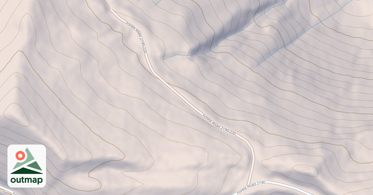 Map of USFS Motor Vehicle Use Map Roads {36A3943A-7AF8-47C9-97BF-6B05F526D728}