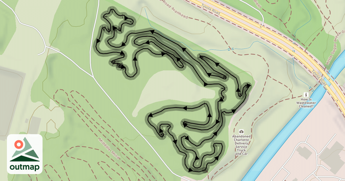 Map of Tech Loop