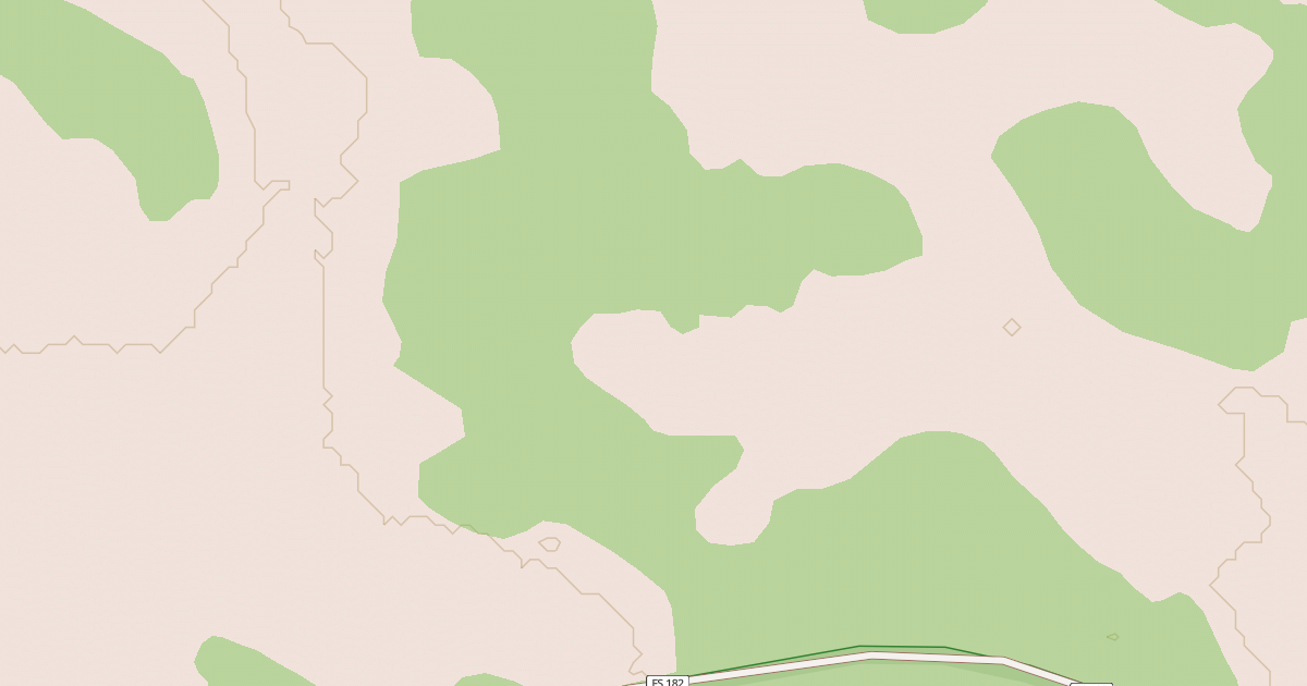 Map preview of USFS National Forest System Roads {8FC21E81-C907-49BE-892D-13822DD90CCF}