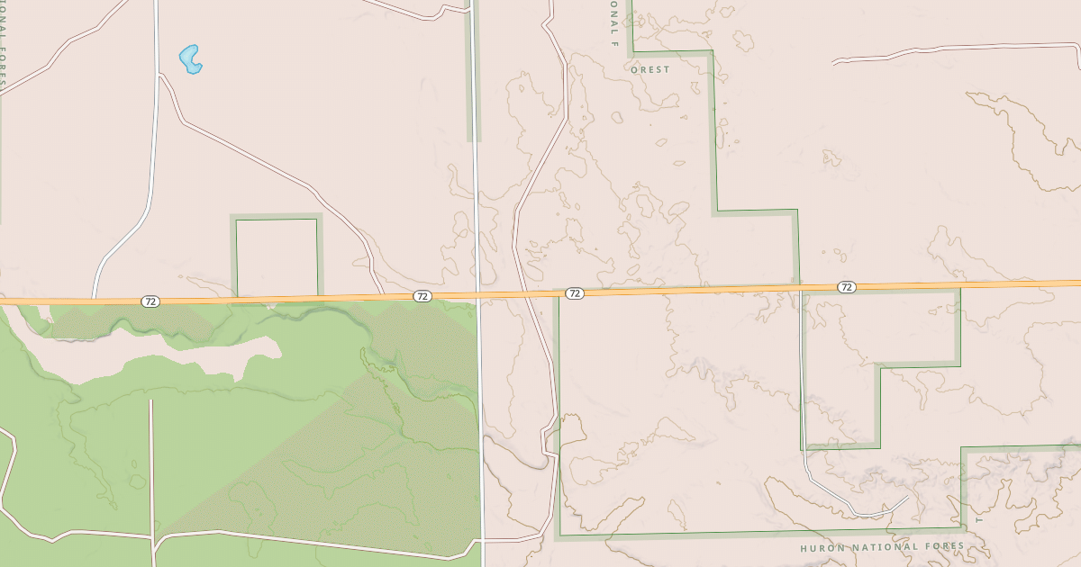 Map preview of Alcona Atv Trail