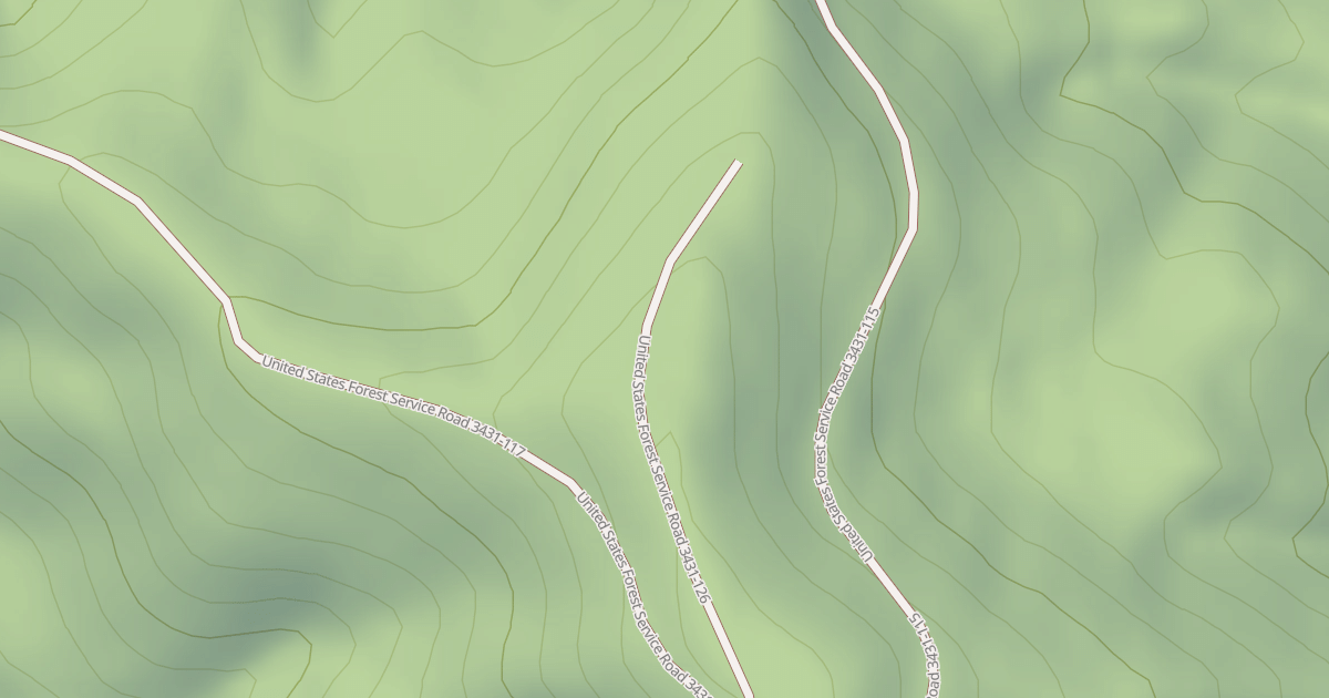 Map preview of USFS National Forest System Roads {19632F58-AAF0-4FB9-8AB2-C8CF623E0E71}