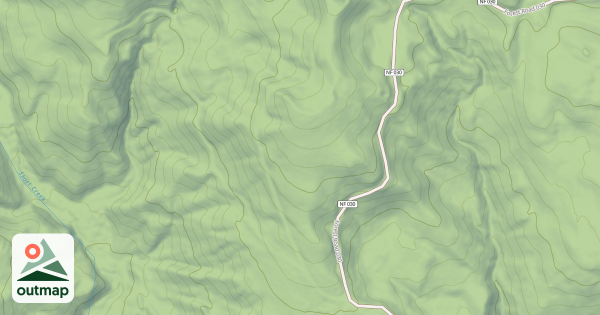 Map of USFS National Forest System Roads {B15A2703-9792-4C6F-AE71-A78C39455E84}
