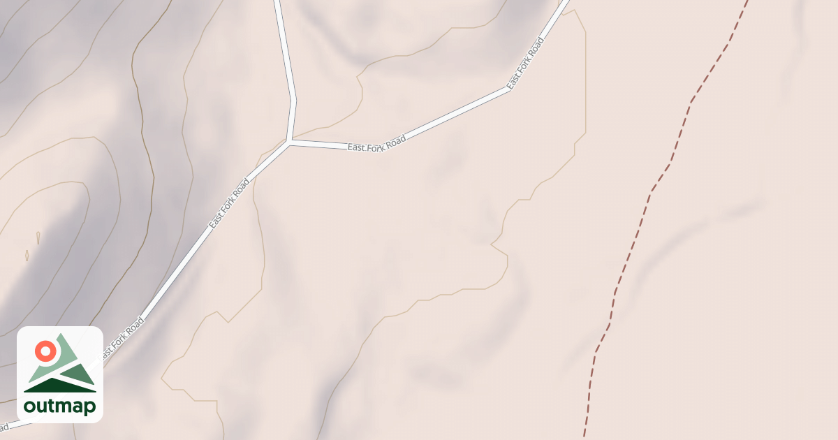 Map of EAST FORK GUARD STATION