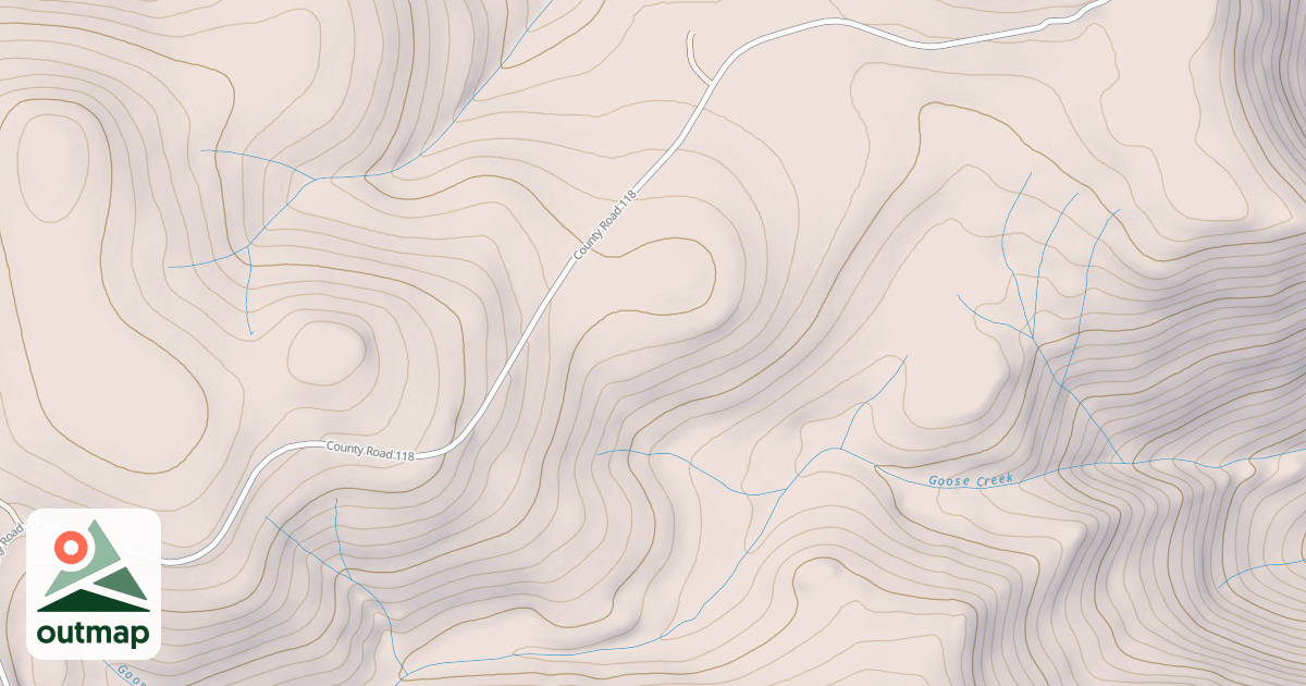 Map of GOOSE CREEK