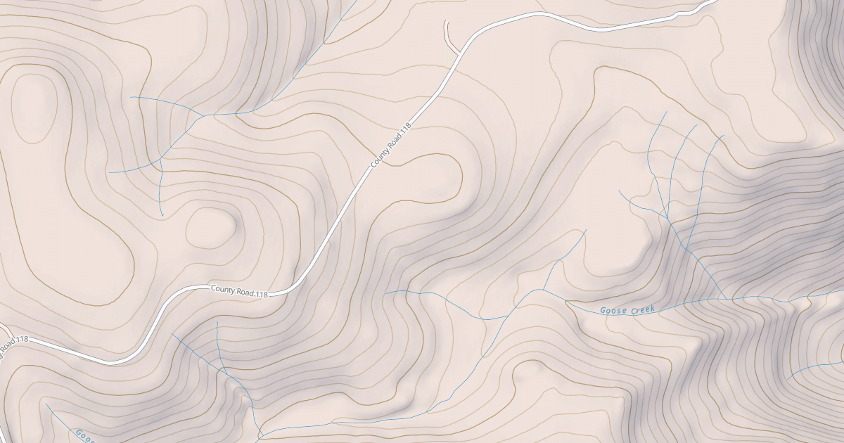 Map preview of GOOSE CREEK
