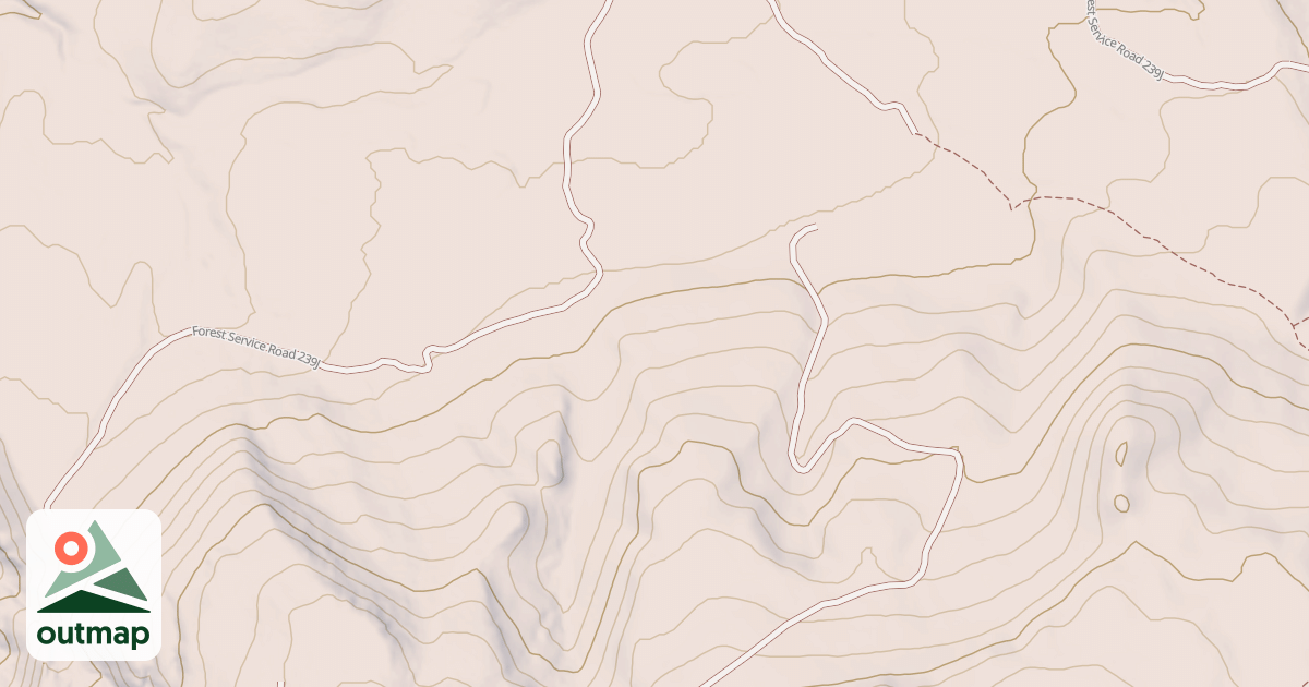 Map of USFS Motor Vehicle Use Map Roads {18F25ED4-C698-4A5A-BB08-29F669BEBC83}