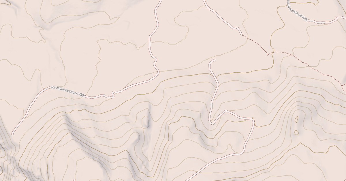 Map preview of USFS Motor Vehicle Use Map Roads {18F25ED4-C698-4A5A-BB08-29F669BEBC83}