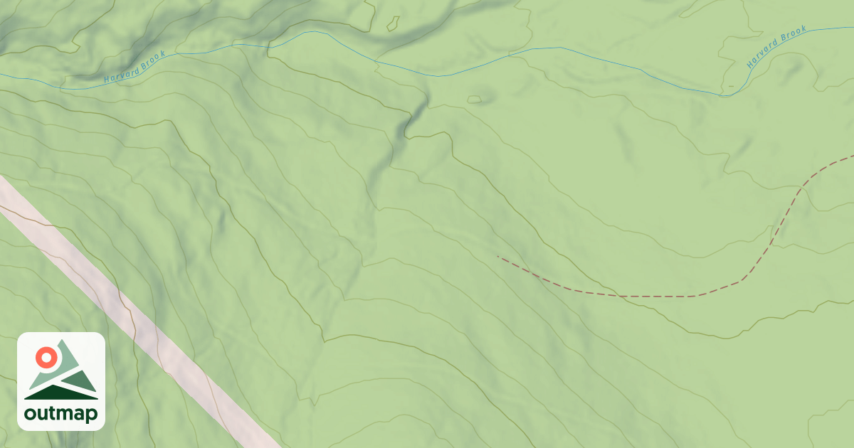 Map of Bog Pond Connector Snomo