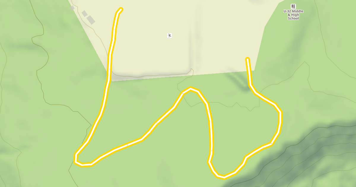 Map preview of School Loop
