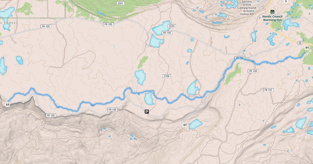 Map preview of Palisade Plunge
