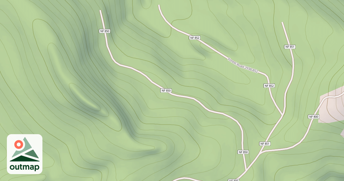 Map of BUCKHORN T.S.