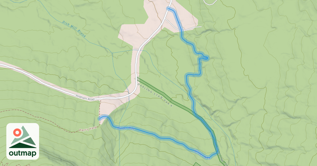 Map of Wilder Way