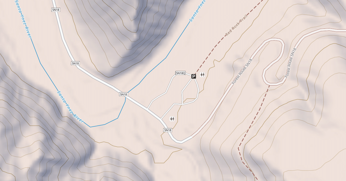 Map preview of RED ROCK DUA TH