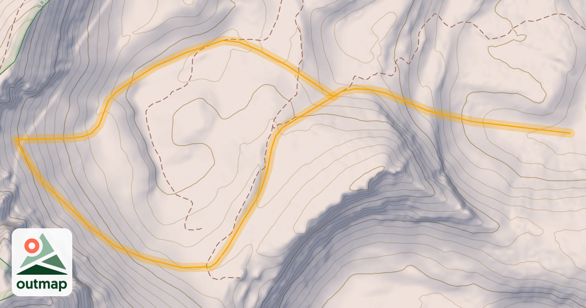 Map of Cody Bowl