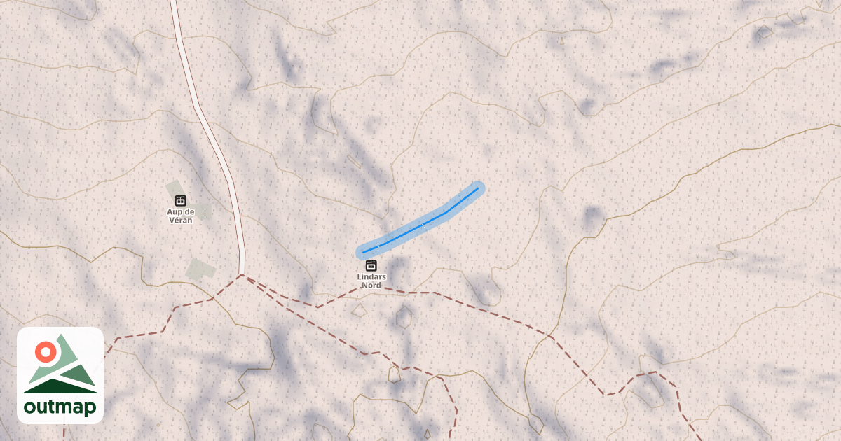 Map of Lapiaz