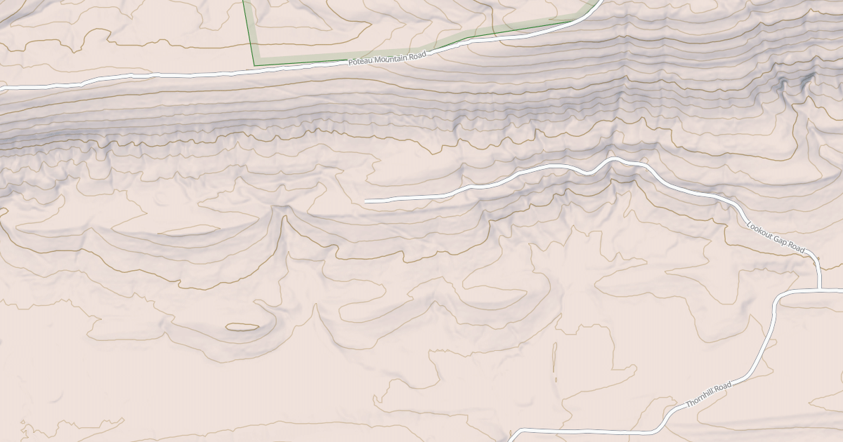 Map preview of SOUTH GAP