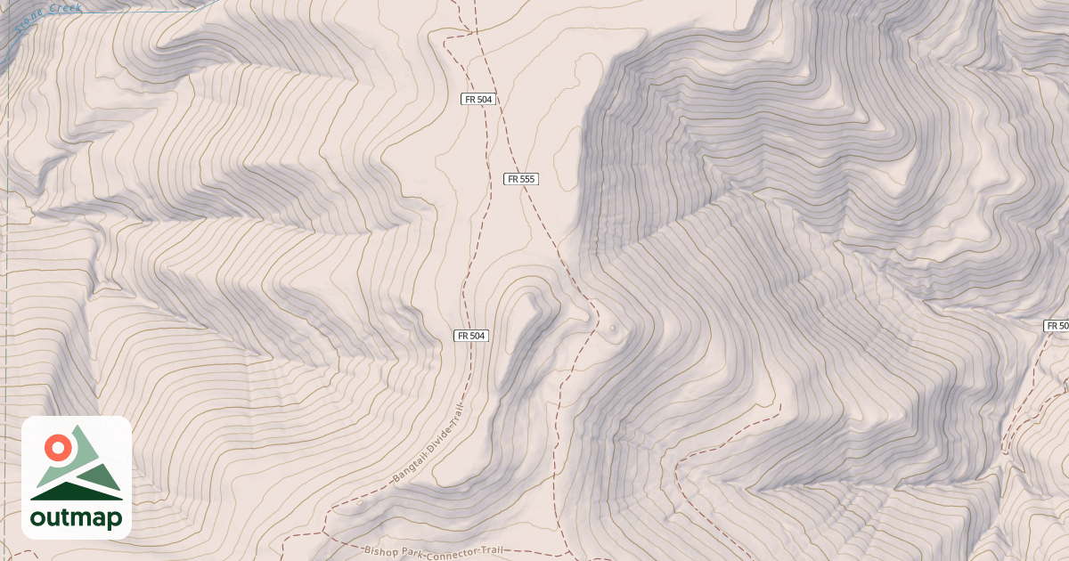 Map of Bishop Park