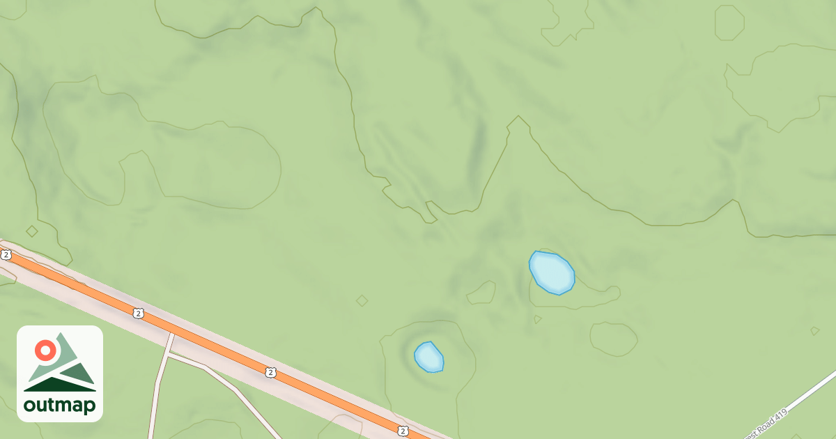 Map of FR 419C