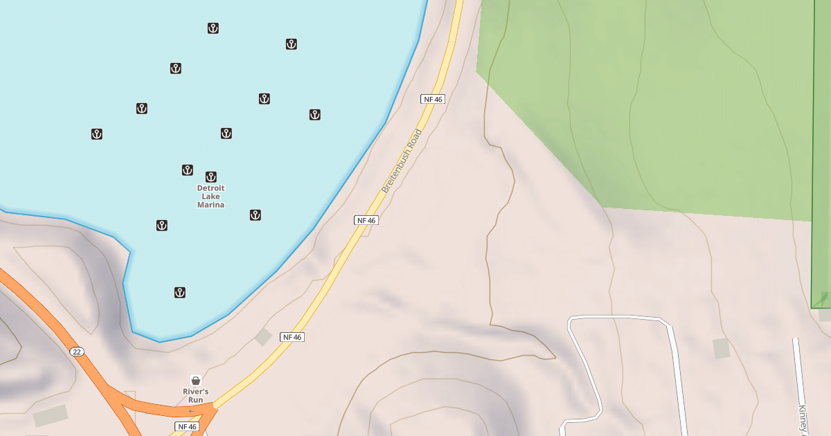Map preview of USFS Motor Vehicle Use Map Roads {BDBA582D-17AE-4A4F-B650-E8FC78F56627}