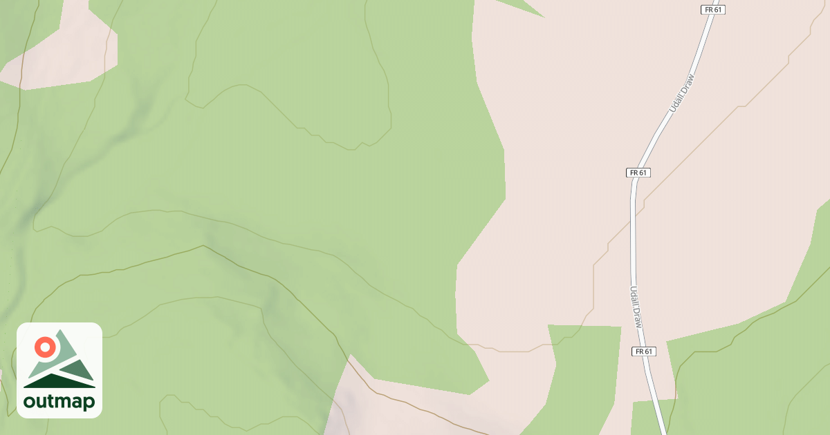 Map of USFS National Forest System Roads {ACBB87D5-06D1-49E4-8D1E-54582F3B8274}