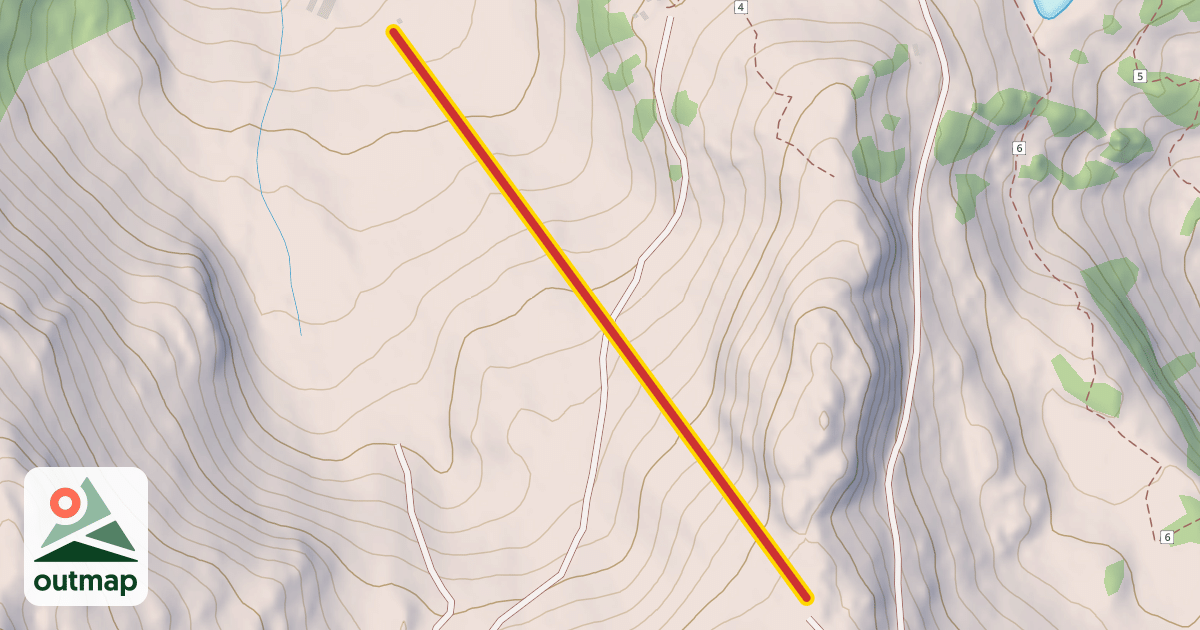 Map of T-Bar 2