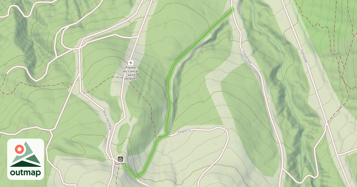 Map of Buron