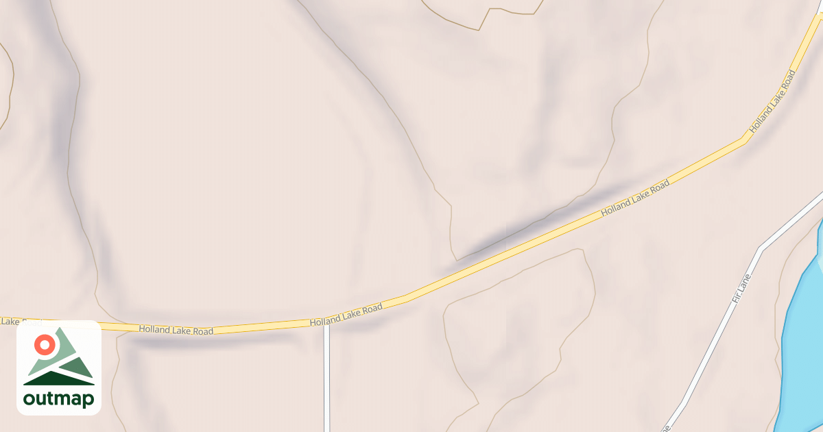 Map of HOLLAND BREAKS
