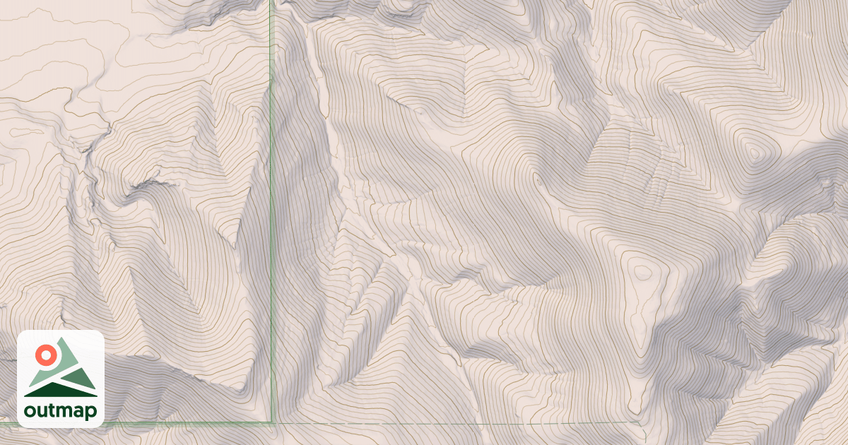 Map of Ming Coulee