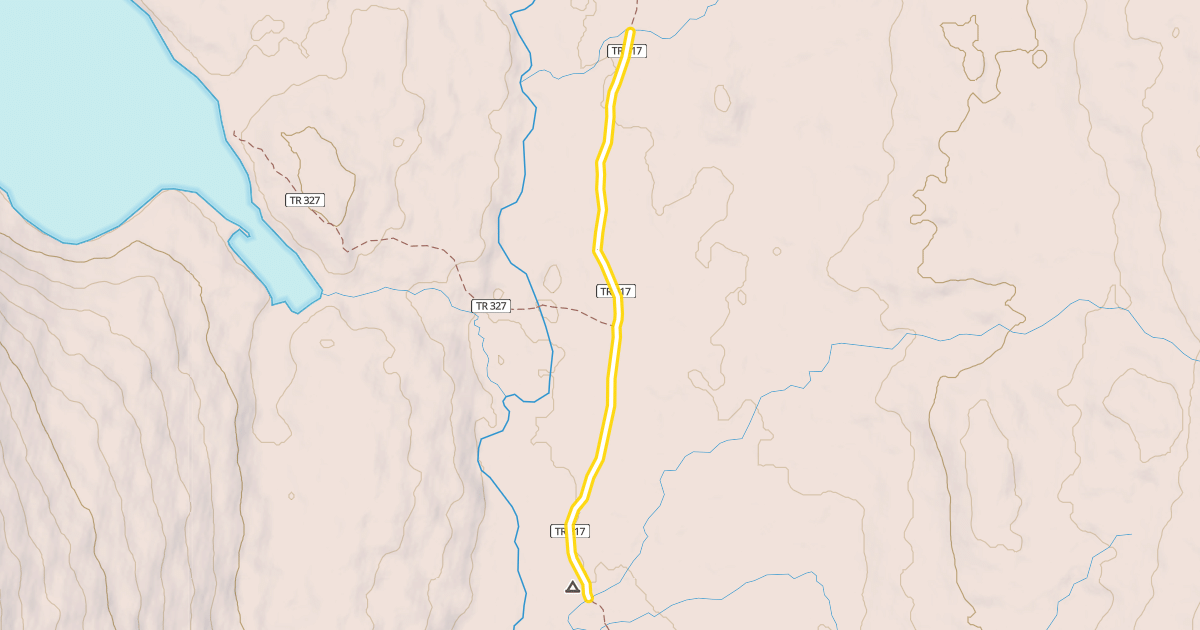 Map preview of Resurrection Pass Trail