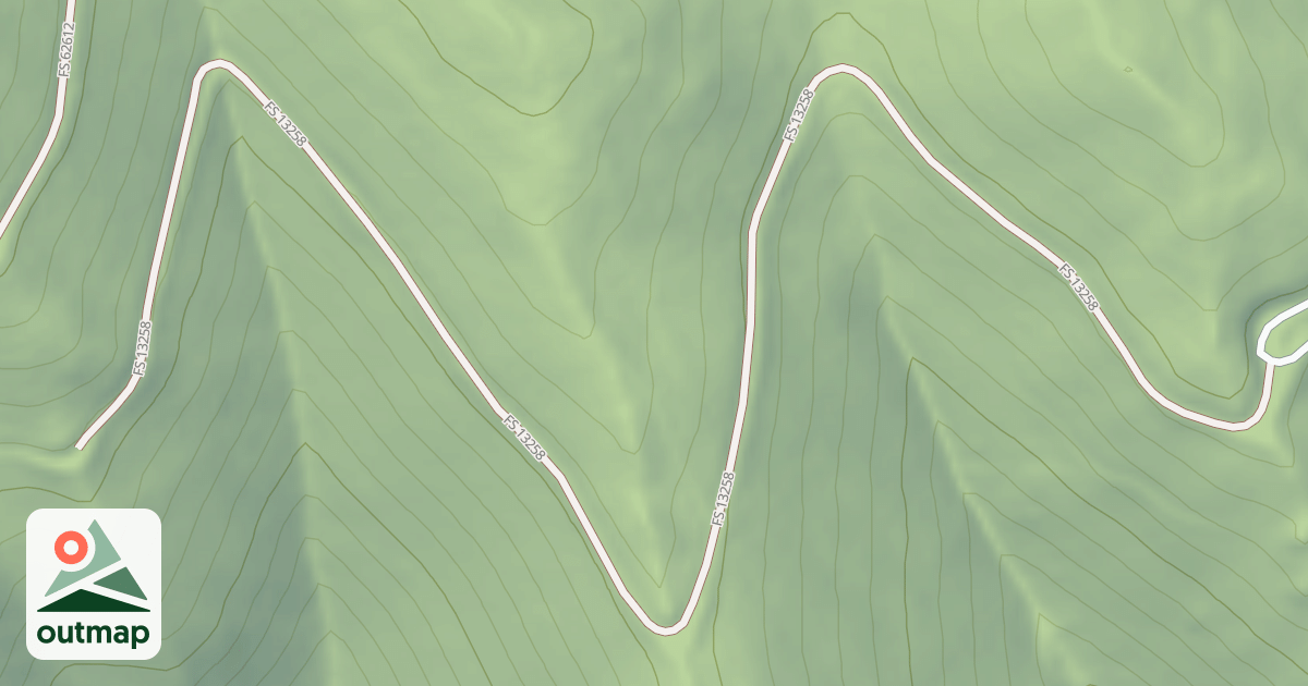 Map of (FDR) NORTHSIDE-RAILROAD CREEK