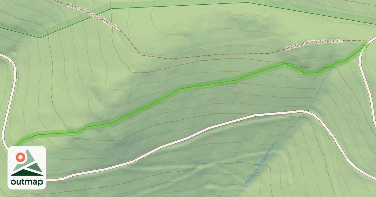 Map of Chemin du petit Drube