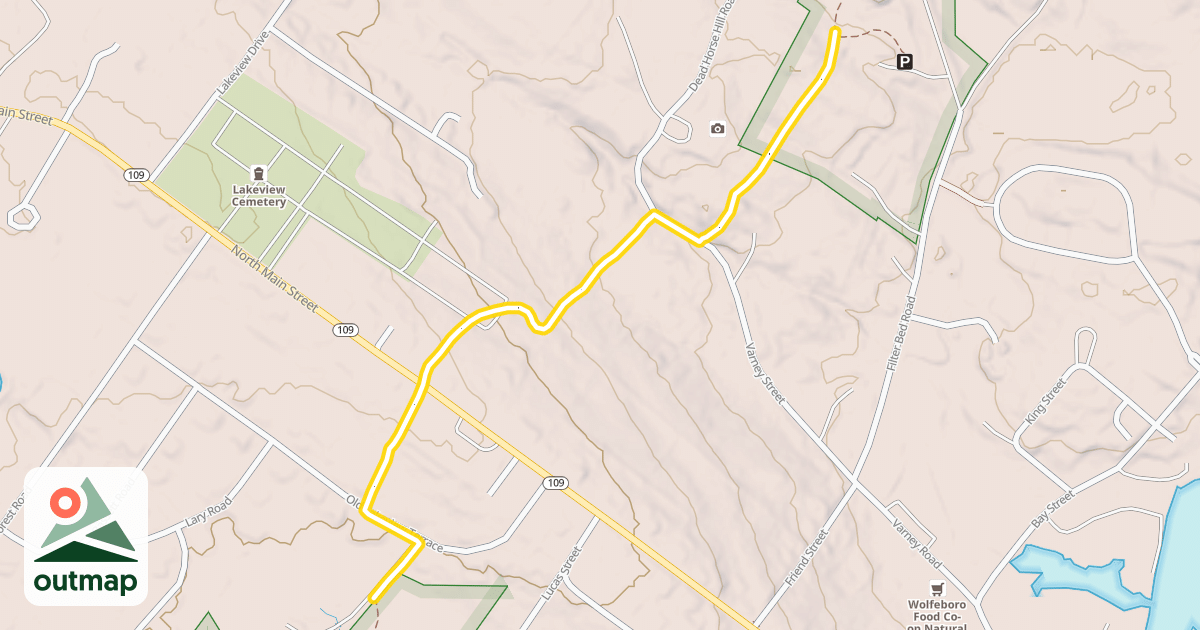 Map of Internet Trail